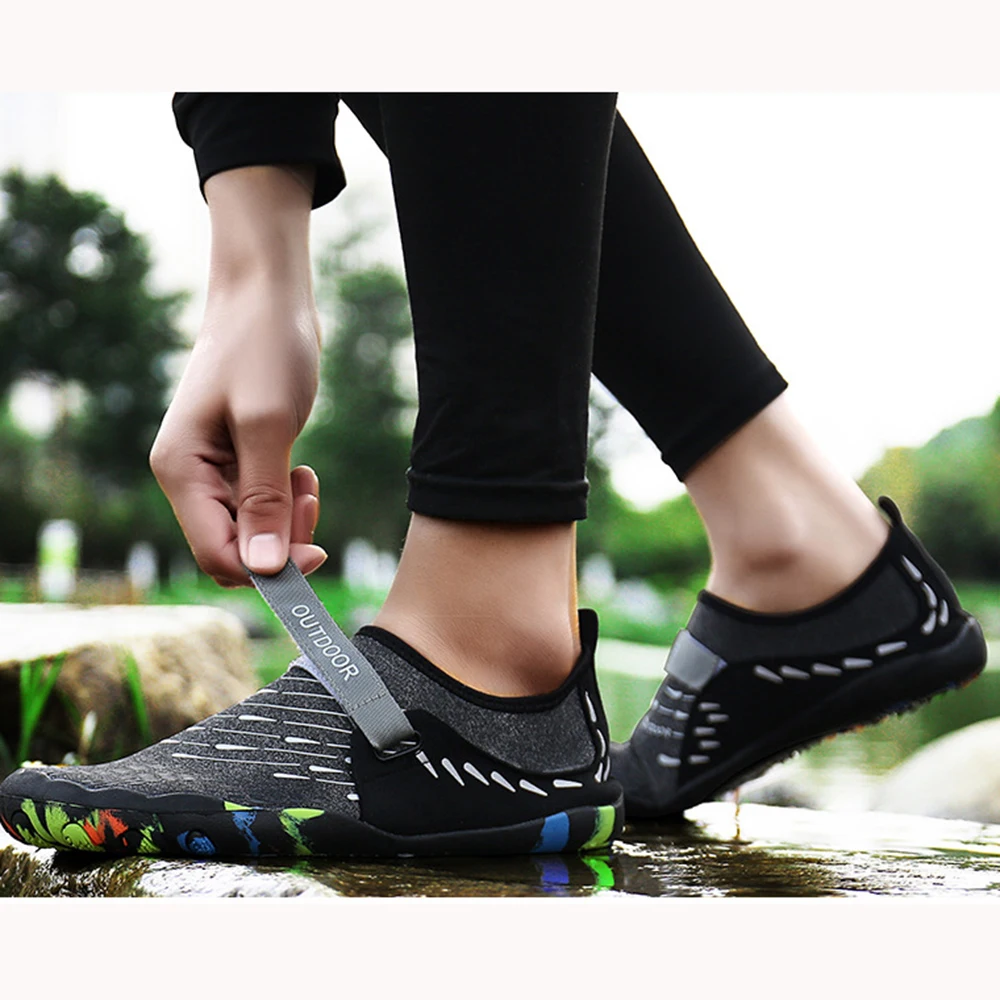 Мужские и женские водоотталкивающие пляжные сандалии TaoBo модные для дайвинга