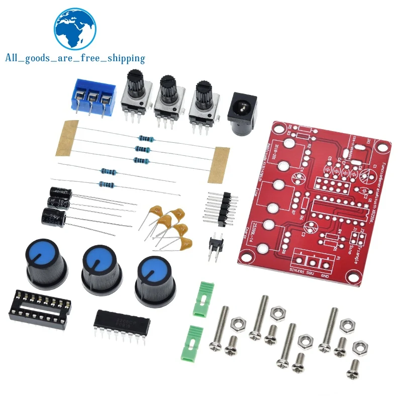 Генератор сигналов XR2206 функция самостоятельной сборки