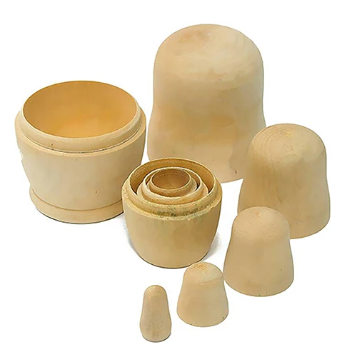 5 шт. деревянные русские куклы-матрешки | Игрушки и хобби