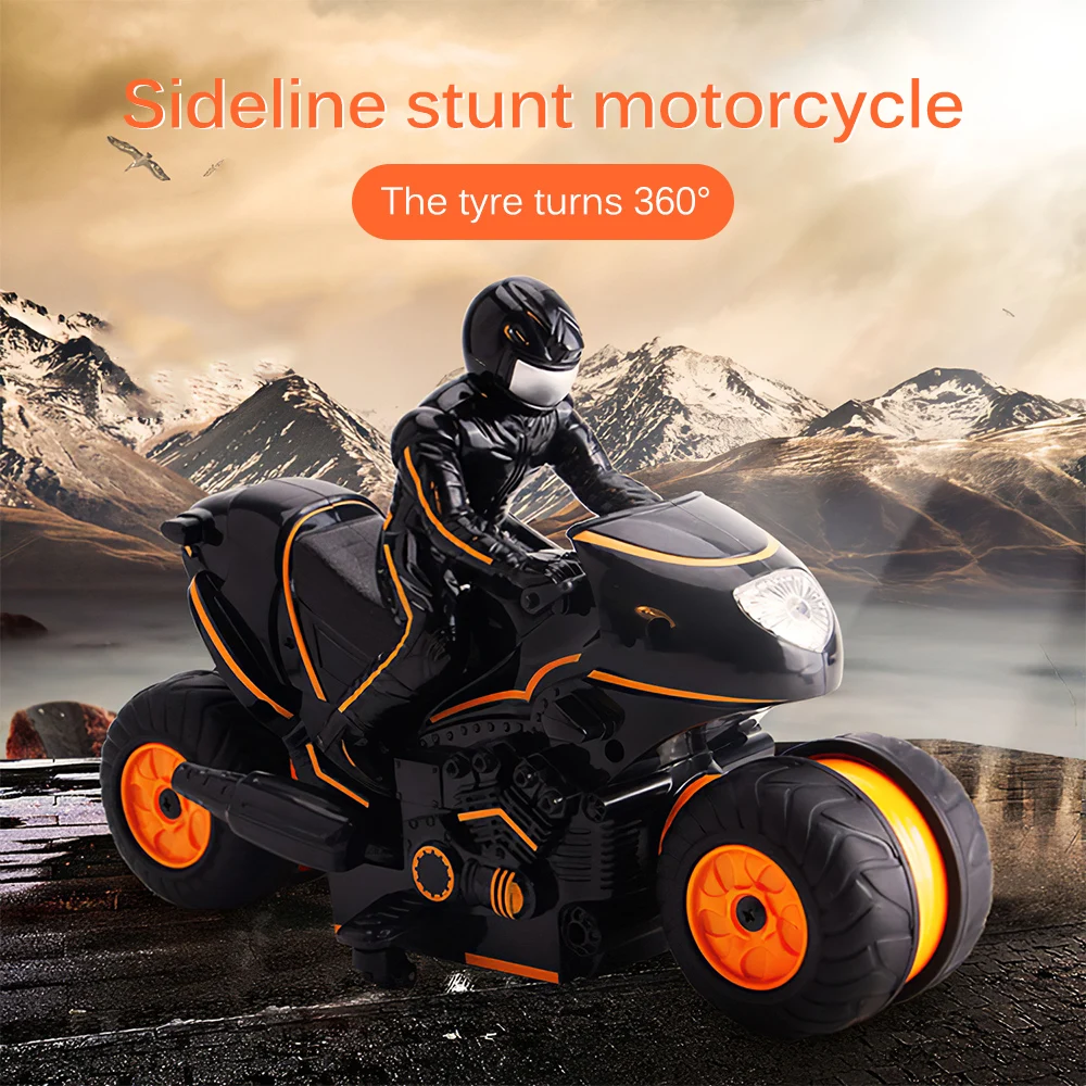 RC автомобиль 2 4 ГГц Мини Мода мотоциклетная с Прохладный светильник высокого