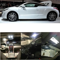 led interior car lights for peugeot rcz coupe rifter minivan traveller v 2 0 car accessories lamp bulb error free