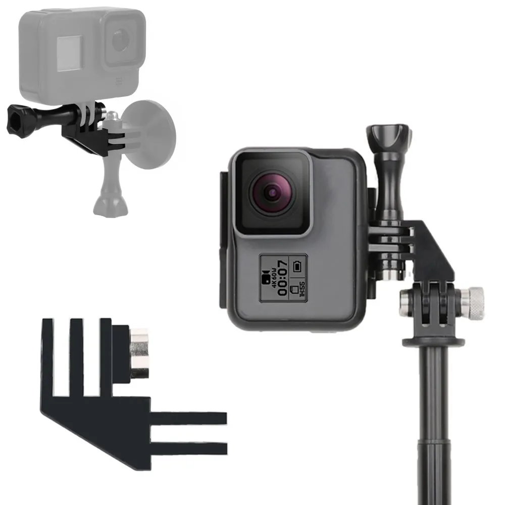 Кронштейн для Gopro Hero 9 8 7 6 5 4 3 Black SJCAM Xiaoyi 4K Eken H9r Go Pro | Электроника