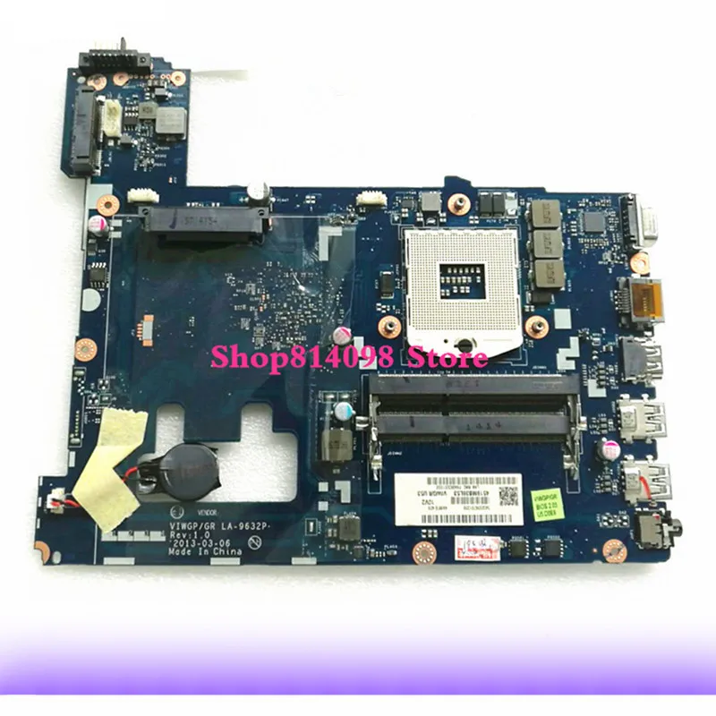 VIWGPGR LA 9632P для ноутбука Lenovo G500 материнская плата HD 4000 s989 HM76 чипсет