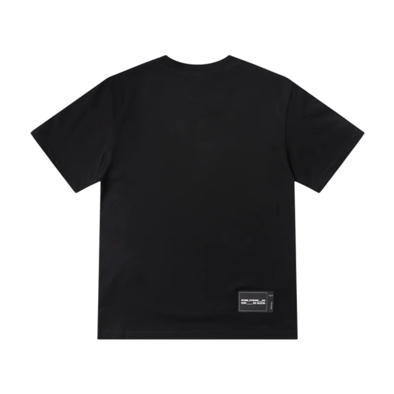 

we11done cute bear letter print summer men's and women's oversized round neck short-sleeved T-shirt
