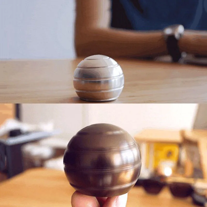 Вращающийся гироскоп кинетическая настольная игрушка с завораживающим