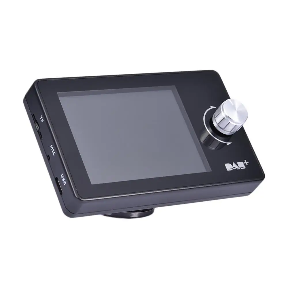 Цифровая трансляция DAB + автомобильный радиоприемник Выход Aux цветной экран Bluetooth