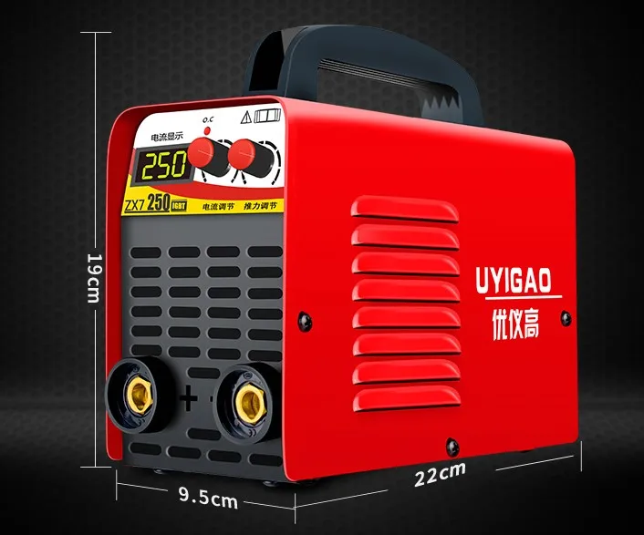 200V Электрический сварочный аппарат портативный цифровой дисплей инвертор