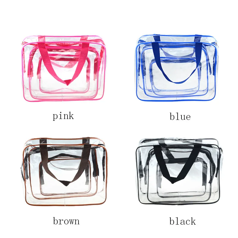 1 шт. L/M/S прозрачный ПВХ сумка органайзер для поездок производства прозрачная