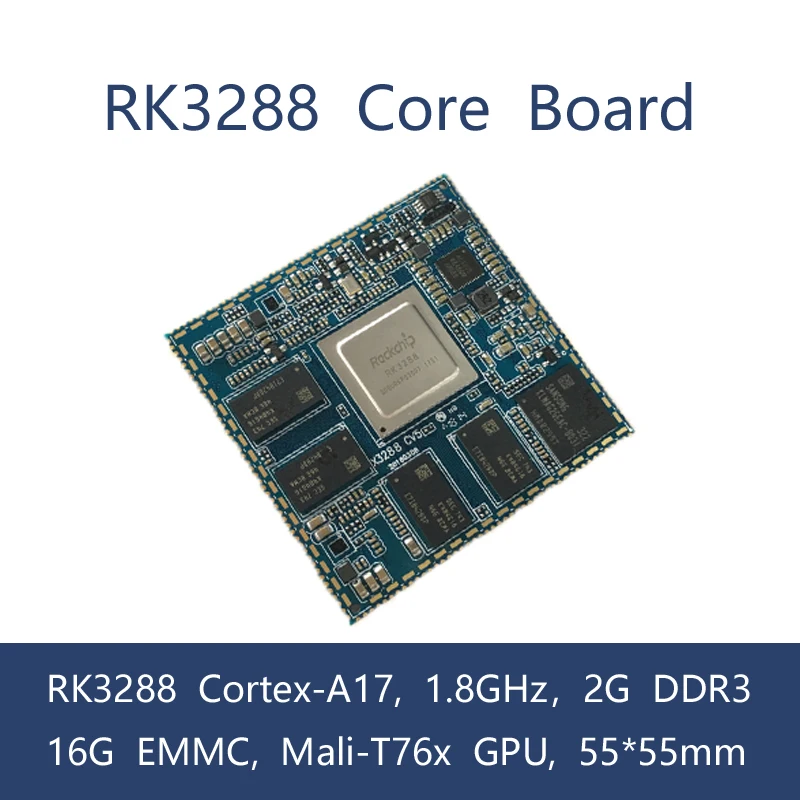 Cortex A17 Quad Core RK3288 X3288 Develop Board 2G DDR3 16G EMMC Support Android4.4 Android5.1
