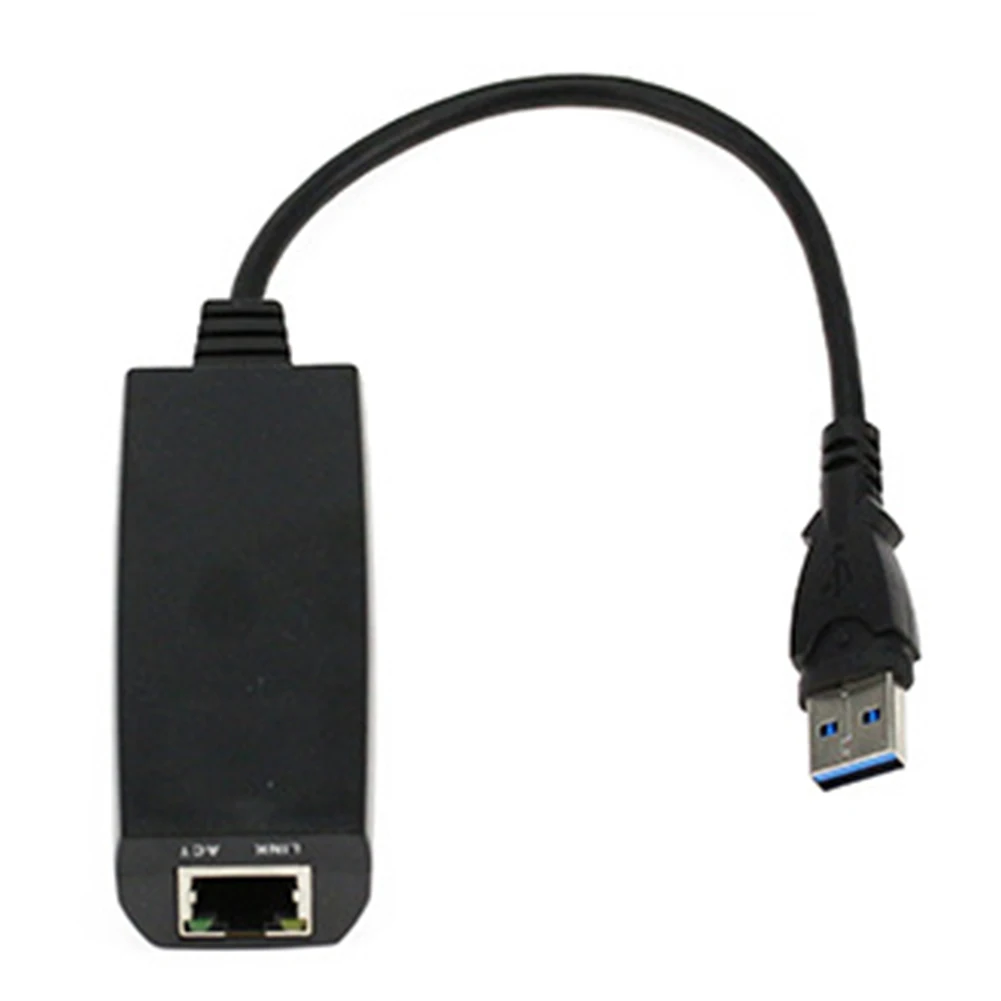 Сетевой адаптер с USB 3 0 на 10/100/1000 гигабитный RJ45 Ethernet LAN 1000 Мбит/с для windows
