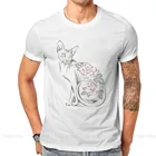 Оригинальные футболки без волос с изображением канадского кота и сфинкса, отличительная Мужская футболка, новые трендовые Топы 6XL