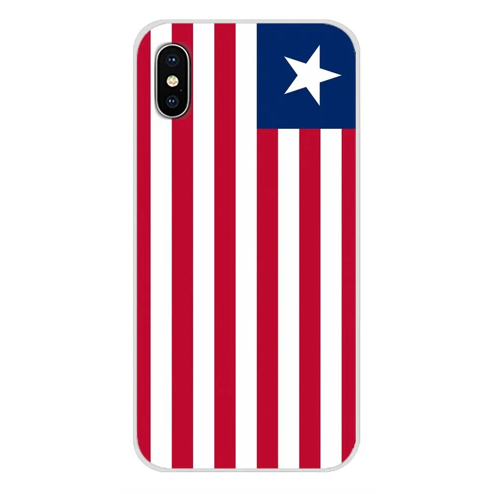 Мягкий чехол с рисунком национального флага Лесото Мали для Apple iPhone X XR XS MAX 4