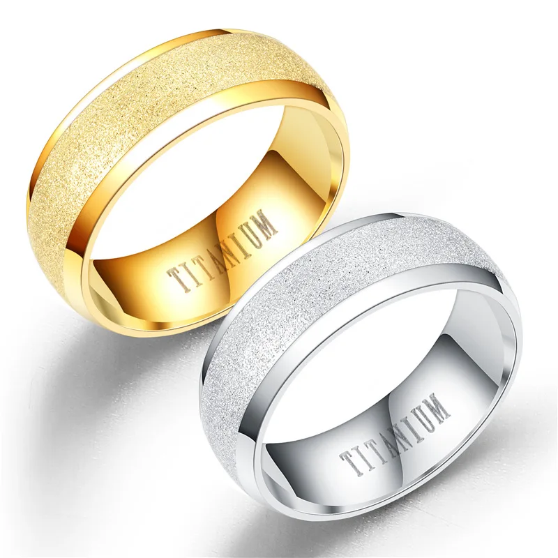 Кобитас кольца из нержавеющей стали для женщин предложение и помолвка матовые