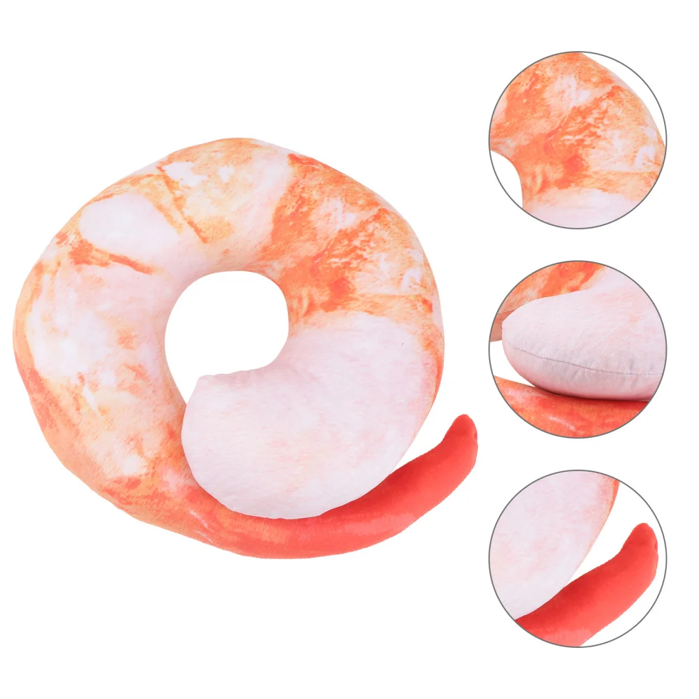 

Simulation Shrimp Stuffed Plush Realistic Marine Animals Doll Throw Pillow Cushion