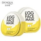 Маска для лица BIOAQUA с яйцами, плавное увлажнение листов, маска для лица, контроль жирности, сужение пор, отбеливание ярче, маска для ухода за кожей