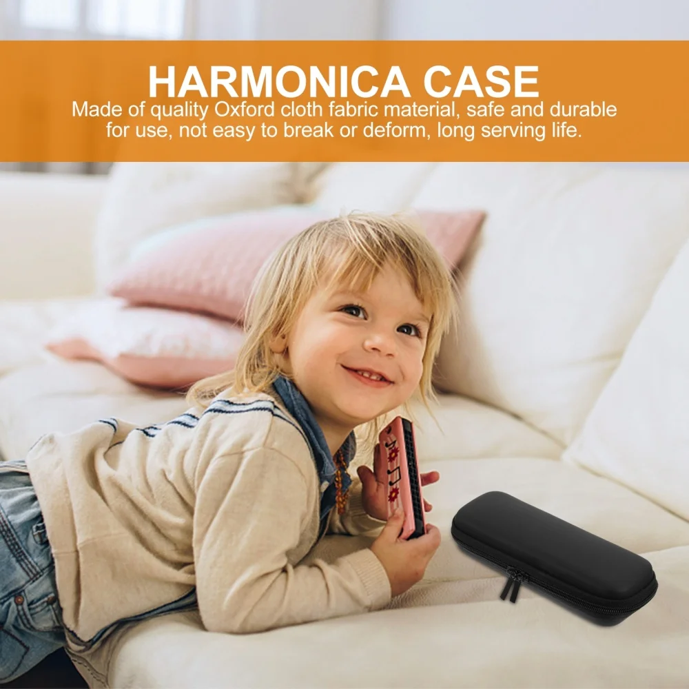 

Portable Travel Case Cover Protector Bag for Harmonica and Accessories