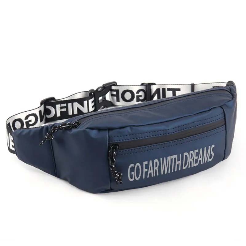 Унисекс Водонепроницаемая поясная сумка мужская повседневная на ремне