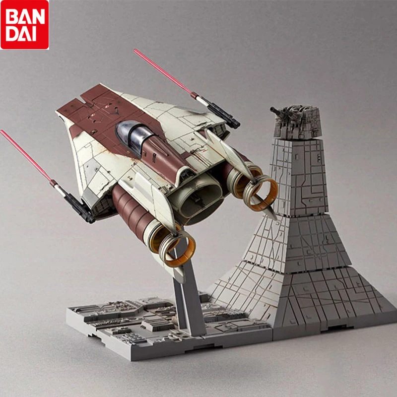 

15CM BANDAI Star Wars 1/72 A-wing Starfighter Hand-made Model Decoration Statue Children Toys Festival Gift