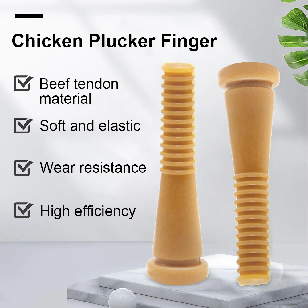 50 PCS Hair Removal Machine Rubber Stick Poultry Plucking Chicken Plucker Fingers For Plucker Duck Goose Quail Chicken Tool