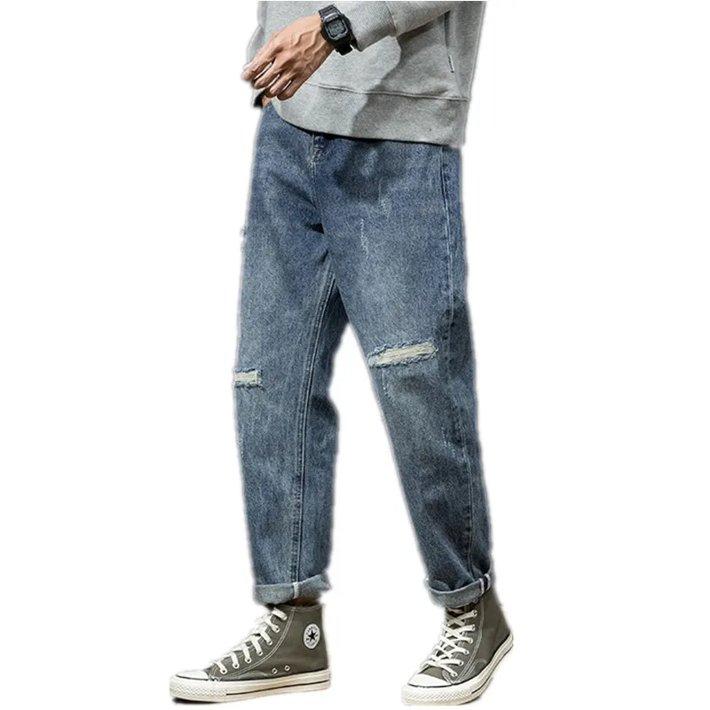 

Jeans overalls harem pants oversize pants new baggy pants man