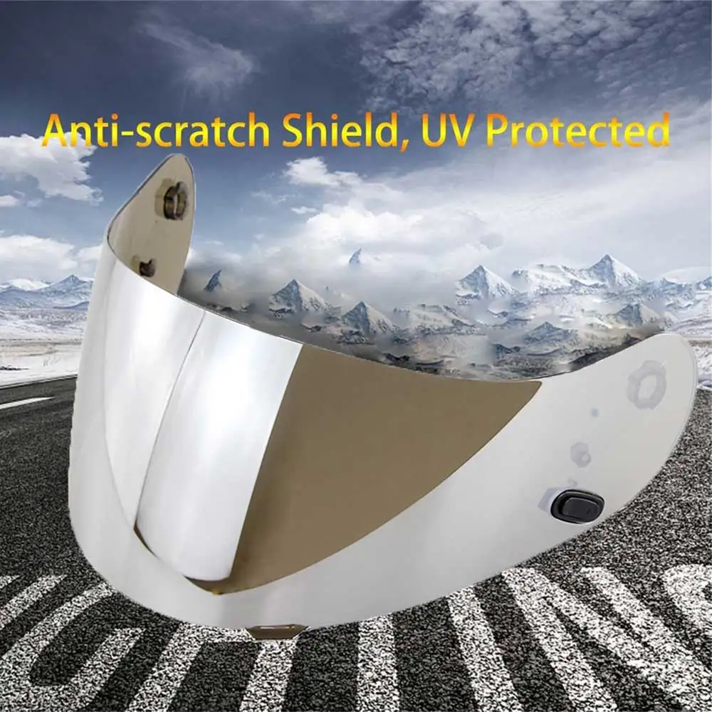 

2 X Motorcycle Helmet Visor Full Face For HJC HJ-09 CL-15 Helmet Lens Shield