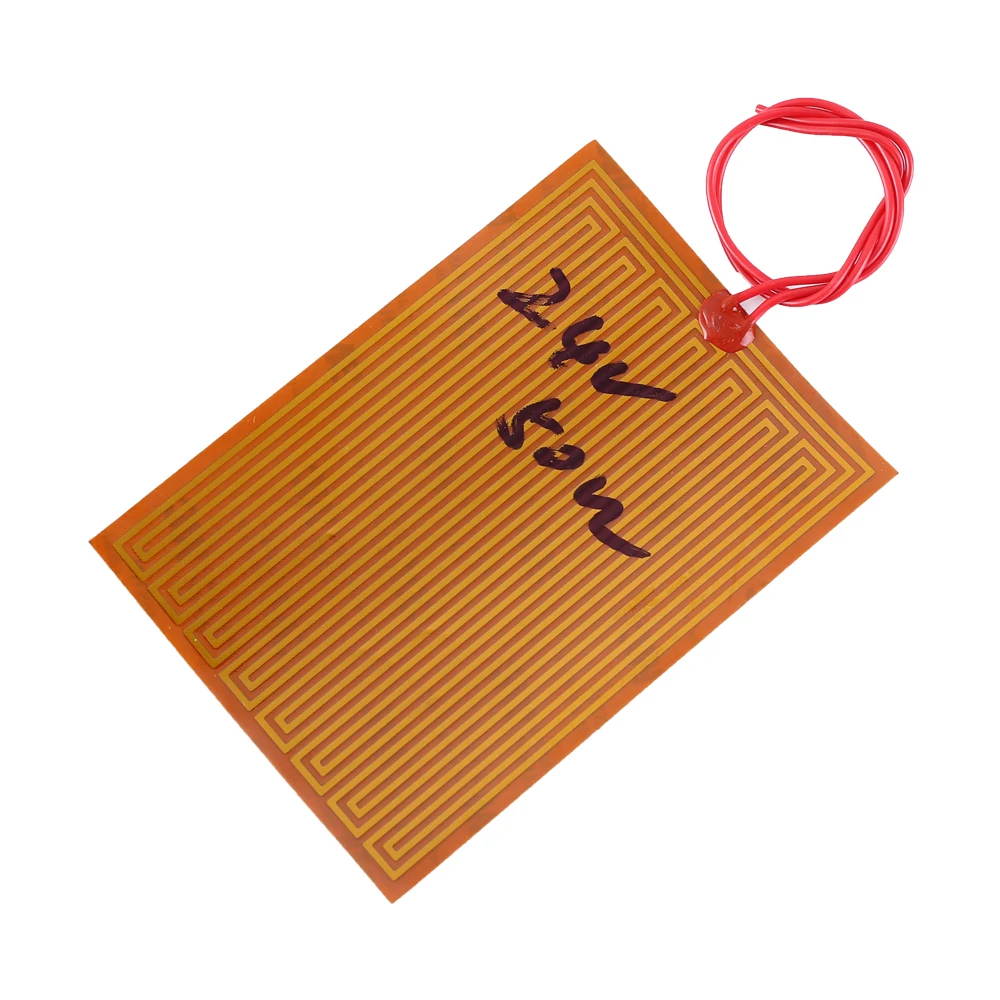 

50W PI Polyimide Flexible Adhesive Heater 24V 95x135mm Polyimide Heating Film