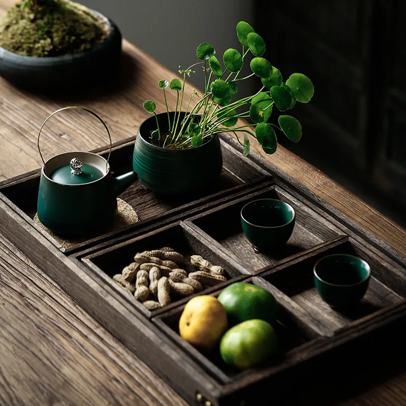 Кухонный Керамический Китайский Чайный набор кунг-фу приспособления для мытья