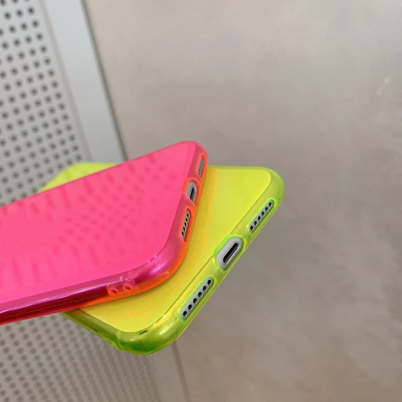 Флуоресцентный чехол для телефона Samsung A50 A70 A51 A71 S20 S9 S10 Plus Note10 | Мобильные телефоны