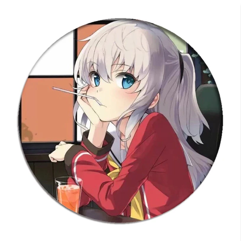 Косплей Шарлотт значки брошь Томори НАО коллекция знаков Юу отосака нагрудная