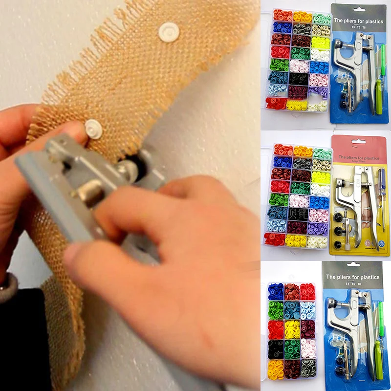 Пластиковые кнопки-шпильки с нажимными плоскогубцами инструменты для штамповки