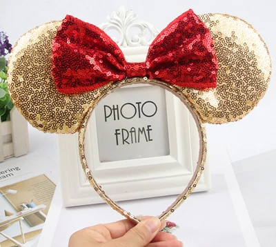 32 стильные головные уборы уши Минни Маус повязка на голову фестиваль DIY