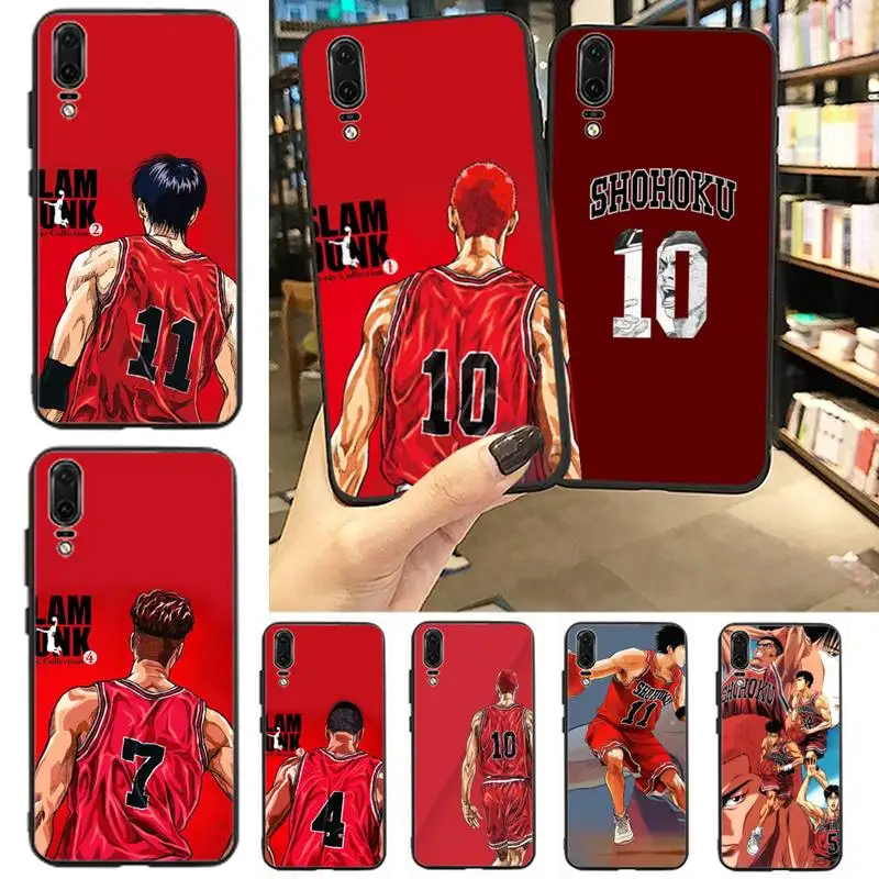 

Slam dunk anime manga Phone Case For Huawei P20 P30 P40 lite Pro P Smart 2019 Mate 10 20 Lite Pro Nova 5t