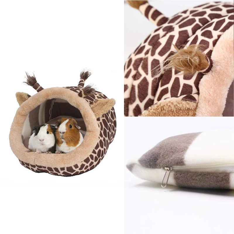 

Chinchilla Hedgehog Guinea Pig Bed Accessories Cage Toys Bearded Dragon House Hamster Supplies Habitat