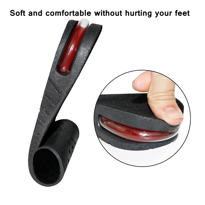3-7.5cm Height Invisible Increase Insole Height Lift Adjustable Cutting Shoe Heel Insert Women's Men's Universal Insole