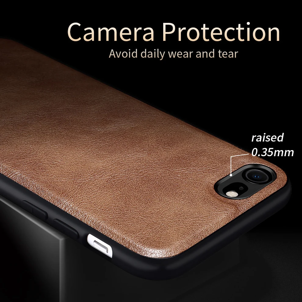 Роскошный кожаный чехол для iPhone SE 2020 8 7 12 13 14 Pro Max оригинальный противоударный