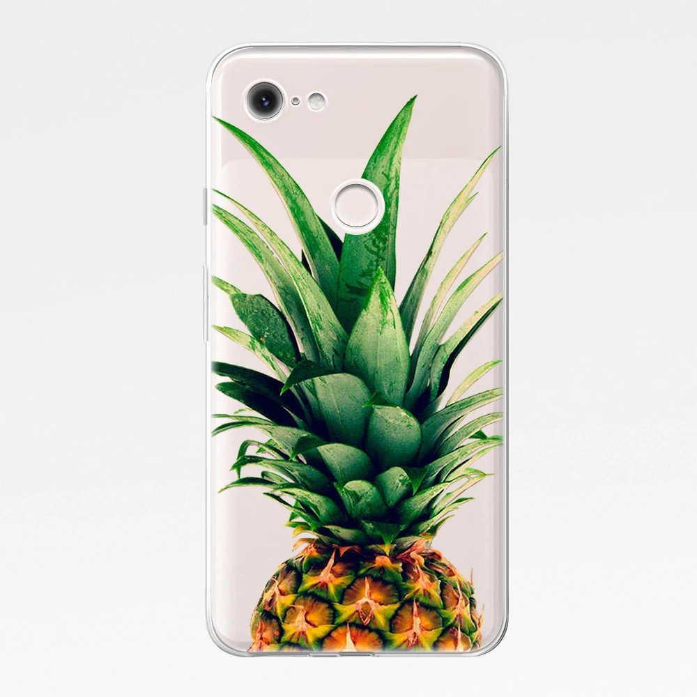 

Fruit Pineapple Phone Case For Google Pixel 5 4a 4 3a 3 2 XL Soft Silicone TPU Cover for Pixel 5XL 4XL 3XL 2XL Coque Capa Funda