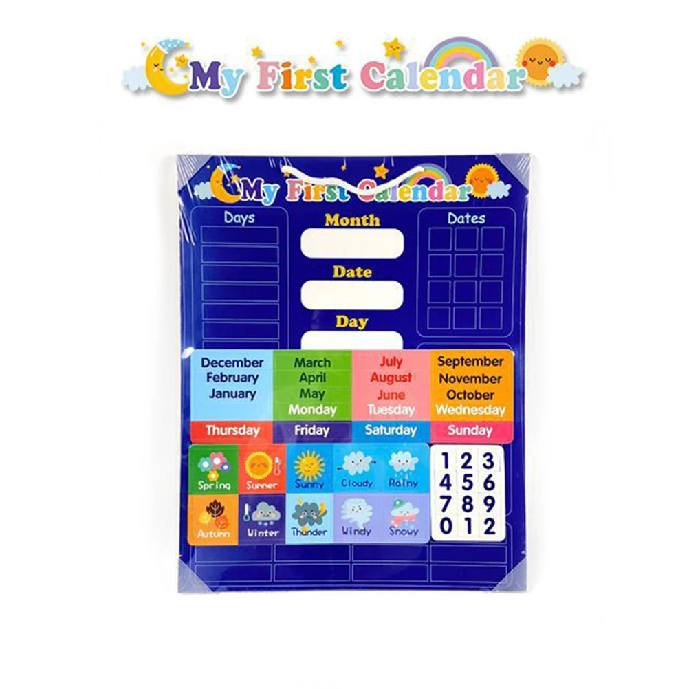 

Weather Calendar Magnetic Board Whole Brain Development Wisdom Learning Montessori Creative Children Toys