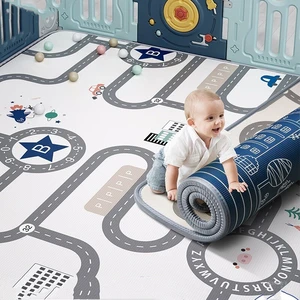 2021 thicken 1cm new baby foam crawling mat children eva educational toys kids soft floor game mat chain fitness gym game carpet free global shipping