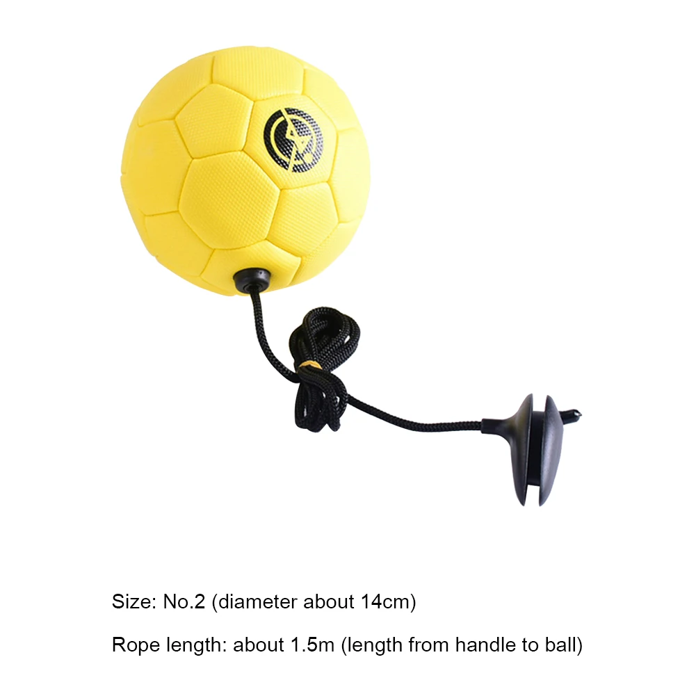 

TPU Size 2 Kids Training Football with Rope Children Auxiliary Circling Kick Soccer for Beginner Trainer Practicing Equipment