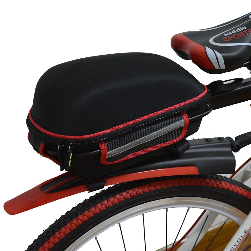 Большая велосипедная задняя стойка, багажная сумка MTB, рама из алюминиевого сплава, посылка, быстросъемная багажная сумка с водонепроницаемым чехлом