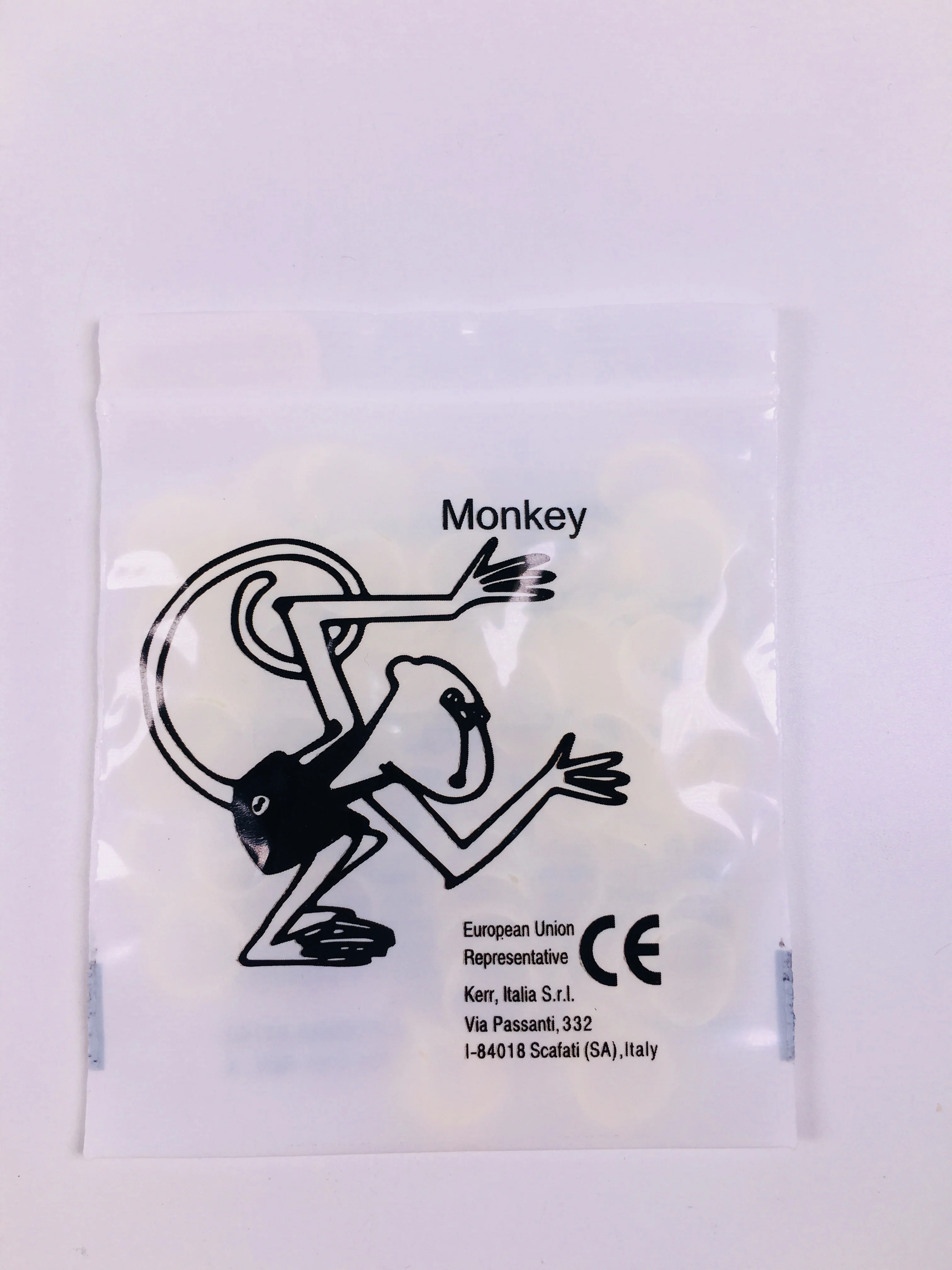 3/8 Inch Elastic Bands for Dental and Orthodontic Use 3.5 OZ - ORMCO Zoo Pack Yellow - 100/Bag image 2