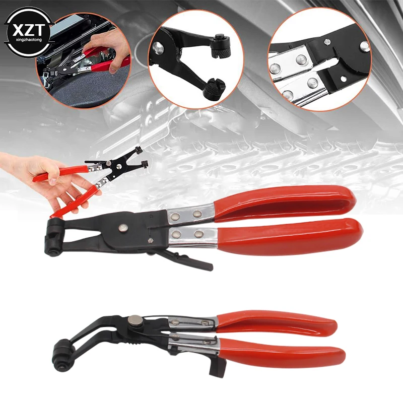 

Muilti-functional Plier Clamp Hose Clamps Pliers Auto Pliers for Car Repair Hose Removal Tool 45 Degree Bent Handle Clip