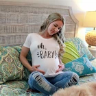 Детская футболка FIXSYS для беременных с коротким рукавом