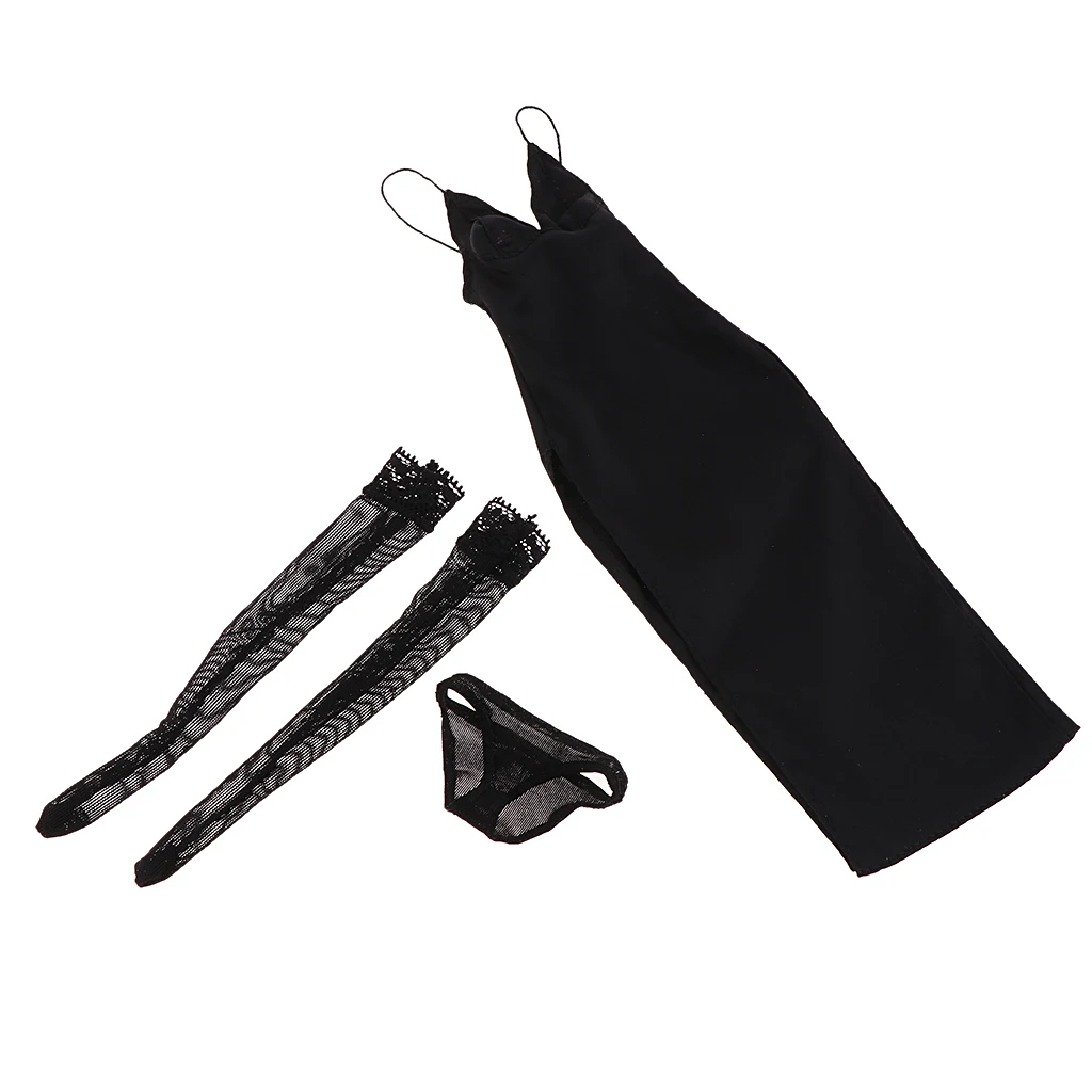 1/6 Масштаб фигурки куклы одежда женские вечерние платья наряды для детей 12 дюймов