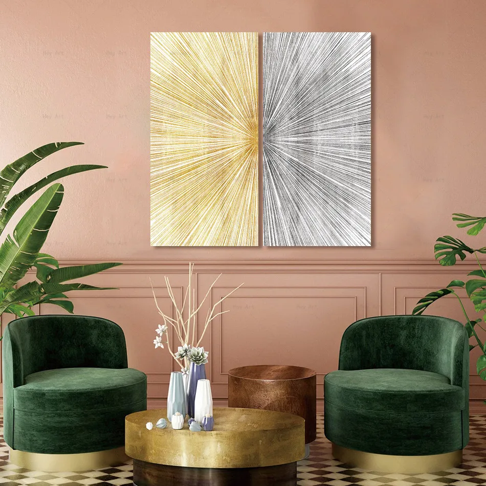 Абстрактные плакаты с черными на белых 2 панелями постеры геометрическими