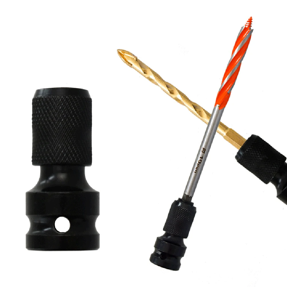 

Hot 1/2 inch Square To 1/4 inch Hex Ratchet Socket Wrench Socket Adapter Spanner Set Drive Converter Impact Tool