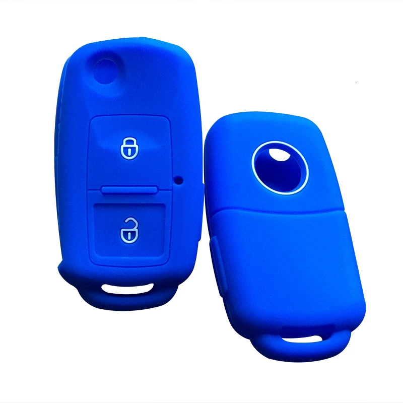 Силиконовый чехол для ключей VW для VW Amarok Etui Na Klucz для VW Golf Funda Llave для VW чехол для ключей для Skoda Octavia