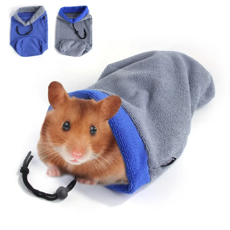 Новый хомяк белка хорек Ванна Полотенца сумка сухих волос Абсорбирующая сушка
