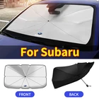 Новое автомобильное переднее и заднее окно, козырек, автомобильное покрытие на лобовое стекло для Subaru Forester Impreza Legacy Outback XV STI 2004 2014 2018 2019