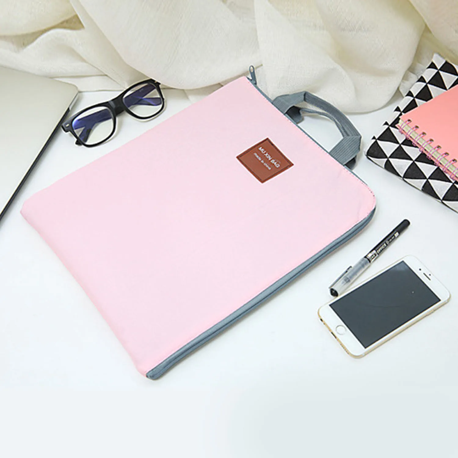 A4 Размеры нейлоновые сумки для документов органайзер файлов папок с ручками